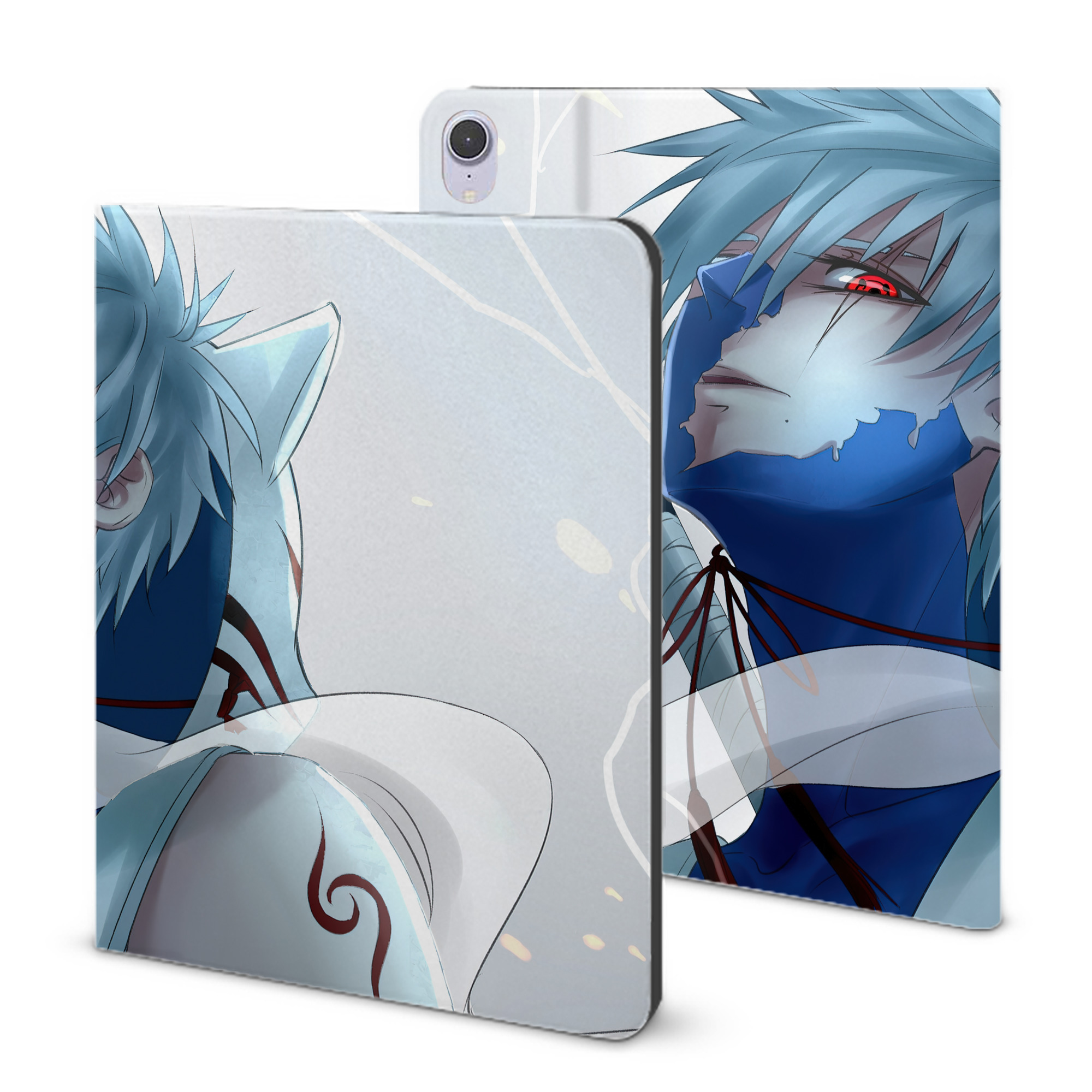 （画像用） NARUTO -ナルト- NARUTO -ナルト- 疾風伝 IPad ケース ブック型 PUレザー TPU 耐衝撃 軽量 薄型 ペン収納なし 全面保護 IPad 各モデル対応
